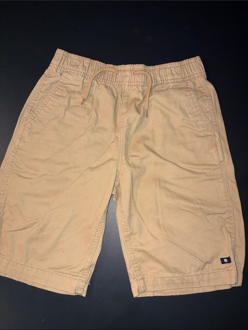 Boy’s Drawstring Casual Shorts - Tan